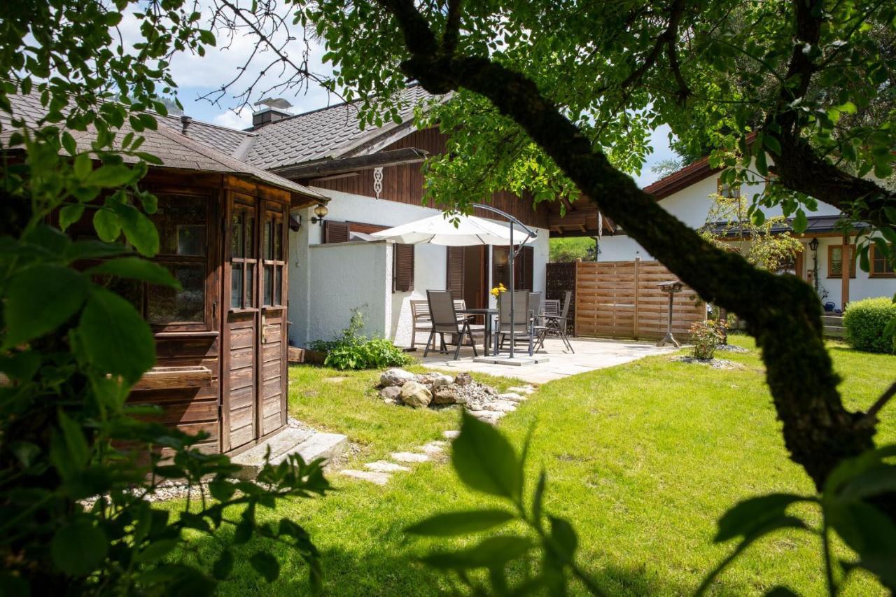 Ganzes Haus Mit Grossem Garten Und Eigener Sauna Unterwössen Exteriér fotografie