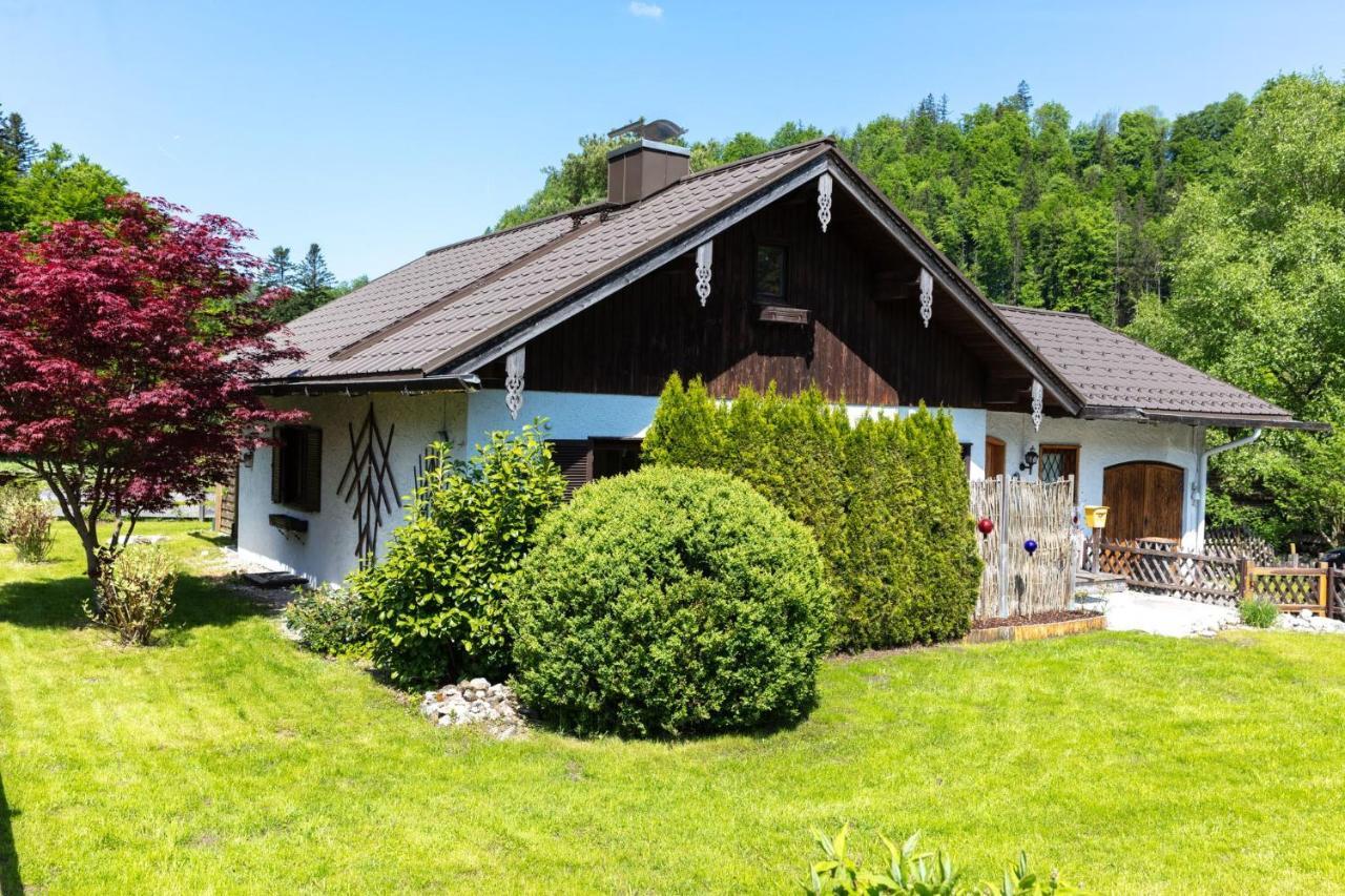 Ganzes Haus Mit Grossem Garten Und Eigener Sauna Unterwössen Exteriér fotografie