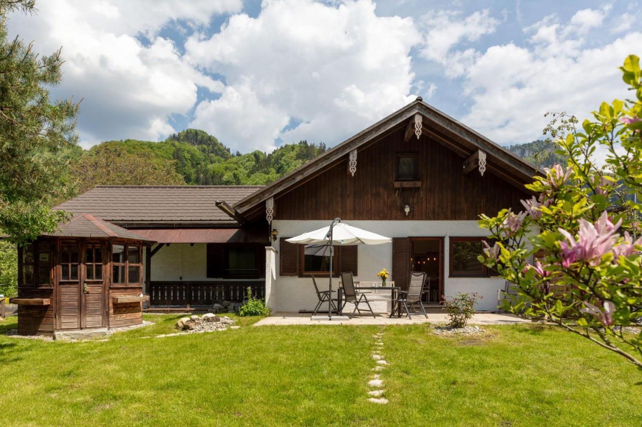Ganzes Haus Mit Grossem Garten Und Eigener Sauna Unterwössen Exteriér fotografie